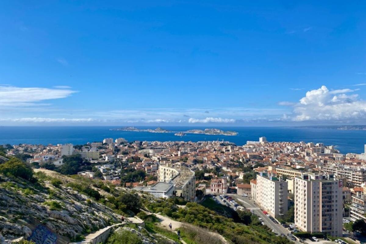 Aussicht auf Marseille